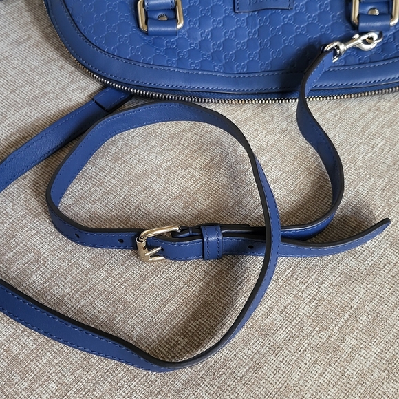 Gucci GG Micro Guccissima Dome 2 Way Crossbody Hand Bag. Authentic!!! - Picture 15 of 16